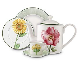 20% off Flora Pattern Porcelain