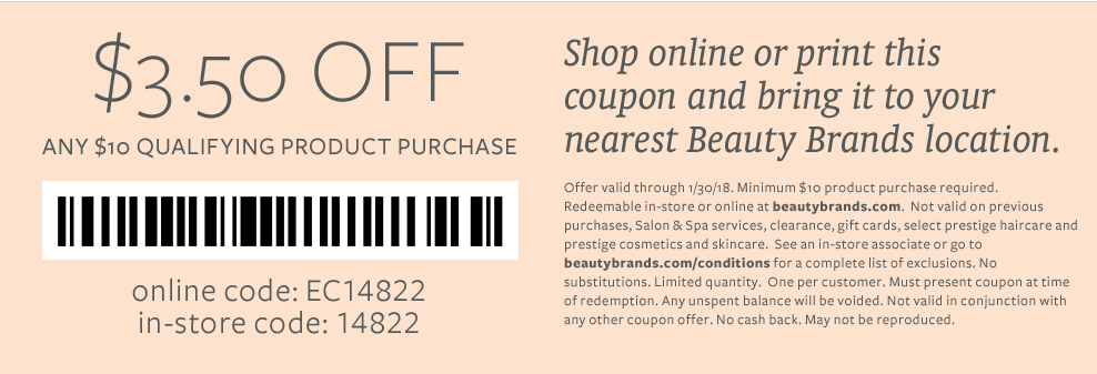 Printable: $3.50 Off Orders Over $10 on Qualfifying Items