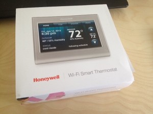 honeywell thermostat box